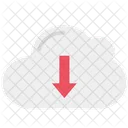 Cloud Download Storage Multimedia Icon