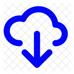 Cloud-Download  Symbol