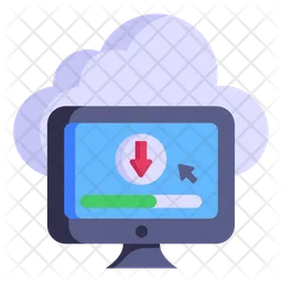 Cloud Download  Icon