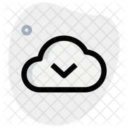 Cloud Download  Icon