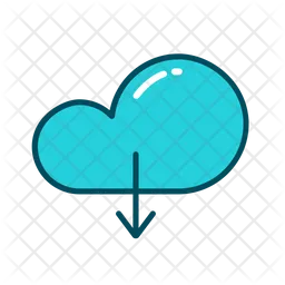 Cloud download  Icon