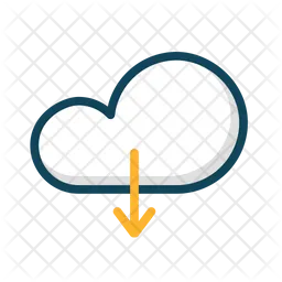 Cloud download  Icon