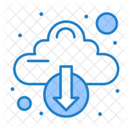 Cloud Download  Icon