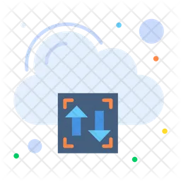 Cloud Download  Icon