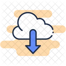 Cloud Download  Icon