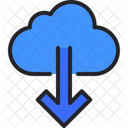 Cloud Download  Icon