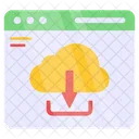 Cloud Download Online Download Data Download Icon
