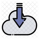 Download Cloud Down Icon
