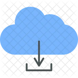 Cloud-Download  Symbol