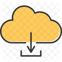 Cloud-Download  Symbol