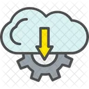 Cloud Cloud Download Download Icône