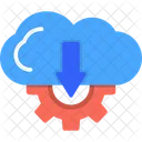 Cloud Download  Icon