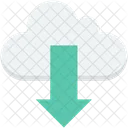 Cloud-Download  Symbol
