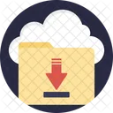 Cloud Storage Download Icon