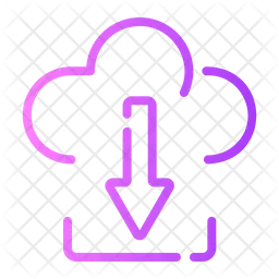 Cloud Download  Icon