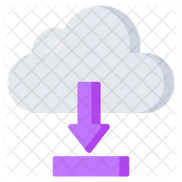 Cloud Download  Icon