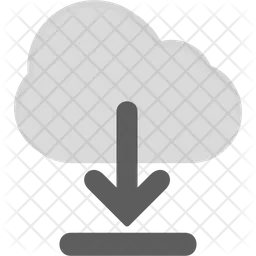 Cloud download  Icon