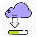 Internet Download Cloud Download Cloud Daten Symbol