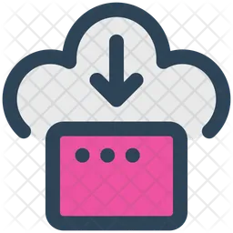 Cloud download  Icon