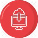 Cloud Download  Icon