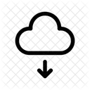 Cloud Download  Icon