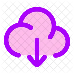 Cloud Download  Icon