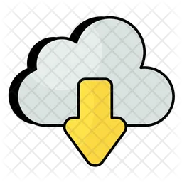 Cloud Download  Icon