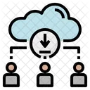 Cloud download  Icon