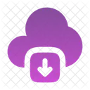 Cloud download  Icon