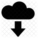 Download Files Storage Cloud Technology Icon