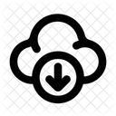 Cloud download  Icon