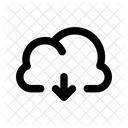 Cloud Download  Icon