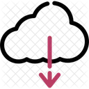 Cloud-Download  Symbol