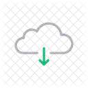 Cloud Download  Icon