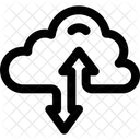Cloud-Download  Symbol