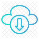 Cloud Download Cloud Hosting Data Icon