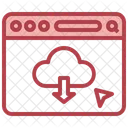 Cloud Download  Icon