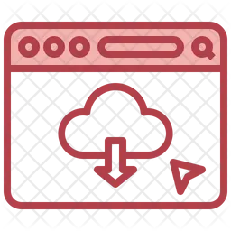 Cloud Download  Icon