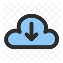 Cloud Download Cloud Data Storage Icon