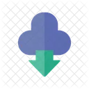 Cloud Download  Icon