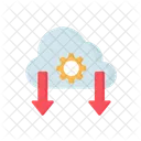 Cloud Download Setting  Icon