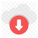 Cloud Downloading Data Downloading Cloud Storage Icon