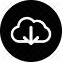 Cloud downloading  Icon