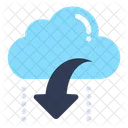 Cloud Downloading  Icon