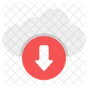 Cloud Downloading  Icon