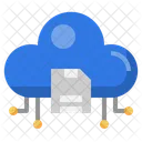 Cloud Drive Floppy Disk Technology Icon