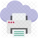 Cloud Druck Online Druck Druckservice Symbol