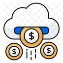 Cloud Earning  Icon