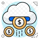 Cloud Earning  Icon