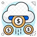 Cloud Earning  Icon